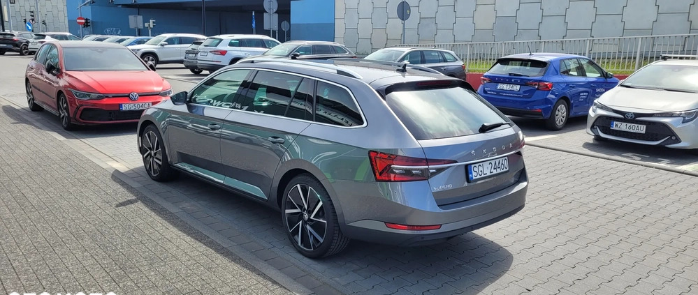 Skoda Superb cena 139999 przebieg: 15000, rok produkcji 2023 z Gliwice małe 379